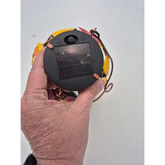 Marigold DIY Floral Metal Lantern Craft Kit with Battery Operated LED Light - Picture 3 of 4